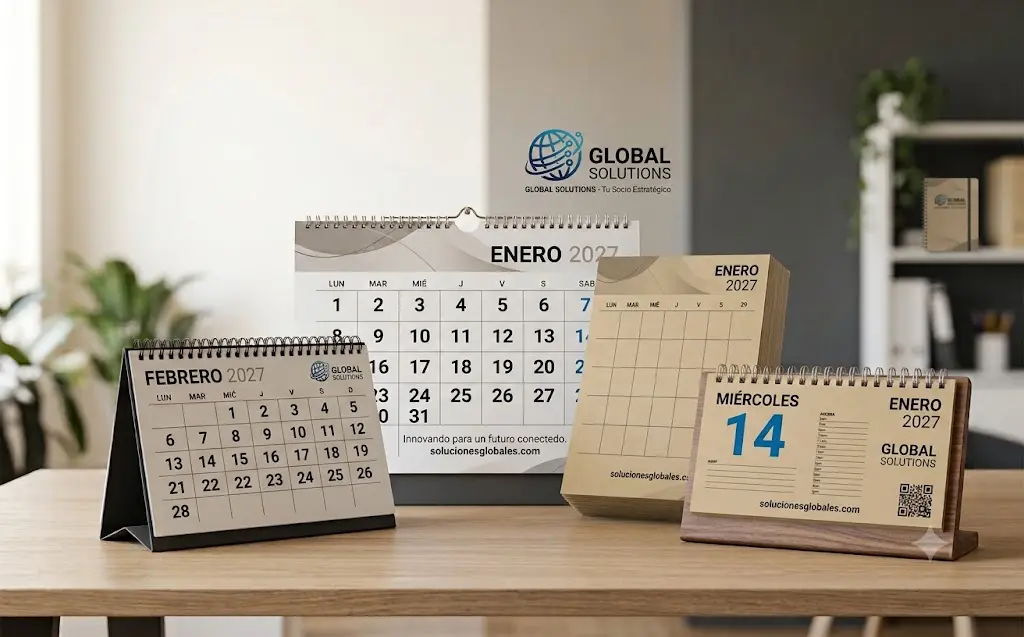 Colección de calendarios corporativos personalizados